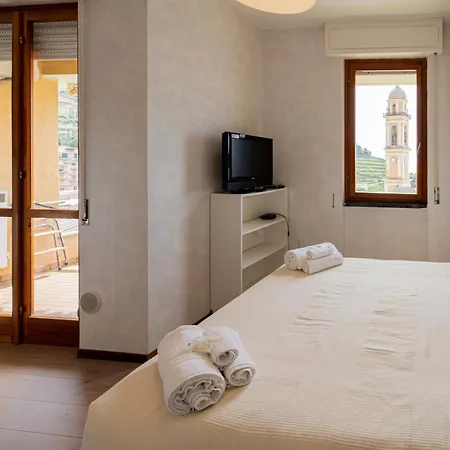 090d- Casa Serena, Vista Mare,5 Minuti A Piedi Dal Mare * Moneglia