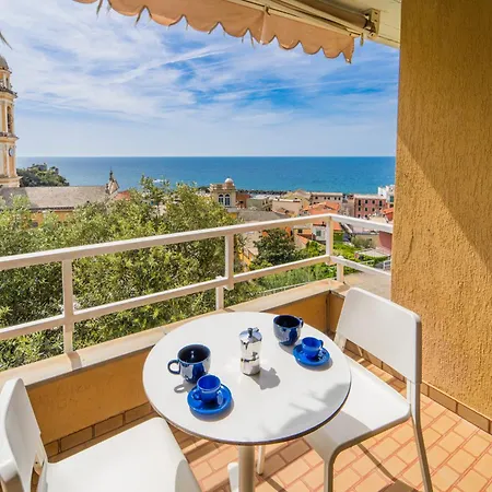 090d- Casa Serena, Vista Mare,5 Minuti A Piedi Dal Mare